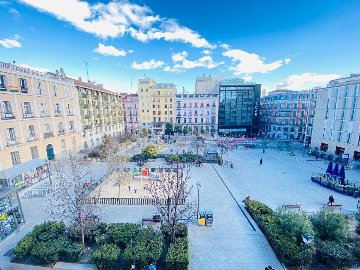 Estudio Doble Con Balcon En Madrid Centro Екстер'єр фото