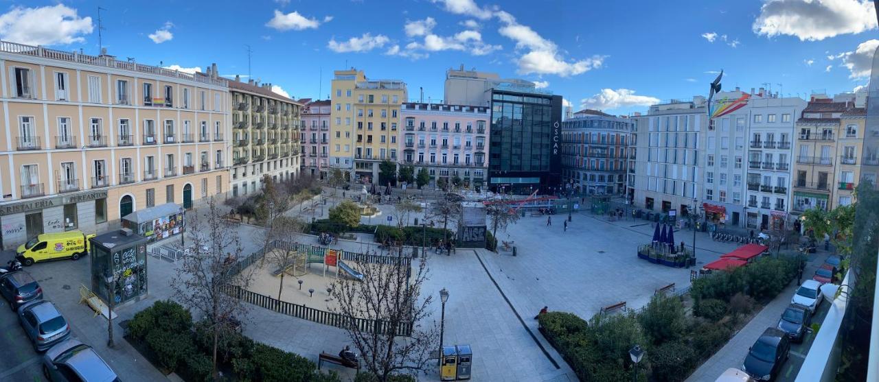 Estudio Doble Con Balcon En Madrid Centro Екстер'єр фото