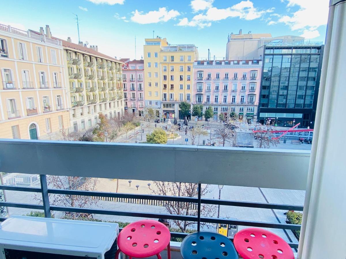 Estudio Doble Con Balcon En Madrid Centro Екстер'єр фото